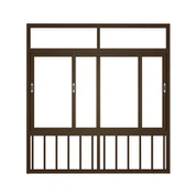 Alumiiniumprofiilist vaiksed aknaraamid